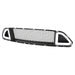 Spec-D 15-18 Ford Mustang Upper Mesh Grille With Led HG-MST15BKDRL-GP