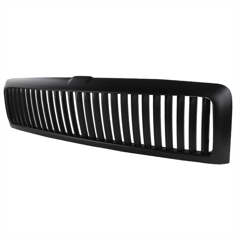 Spec-D 94-01 Dodge Ram Matte Black Vertical Grille HG-RAM94BBVT