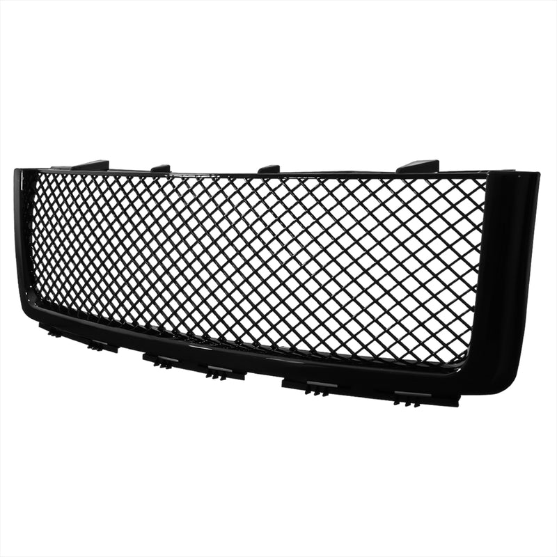 Spec-D 07-13 Gmc Sierra Mesh Grille Glossy Black HG-SIE07JM-JL