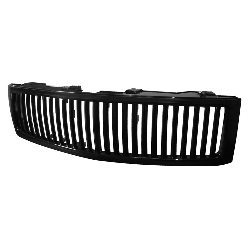 Spec-D 07-13 Chevrolet Silverado Vertical Grill Black HG-SIV07JMVT