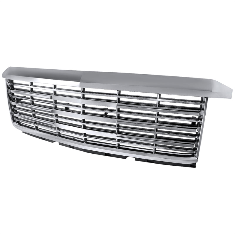 Spec-D 2015 Chevrolet Silverado Chrome Grille HG-SIV1525C-GL