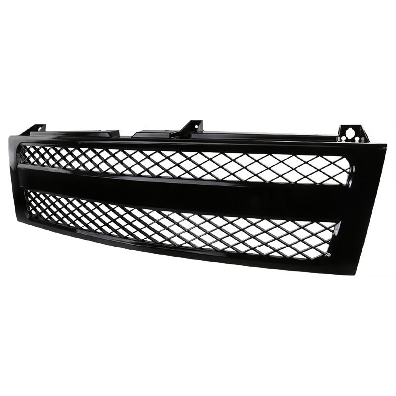 Spec-D 99-02 Chevrolet Silverado Grill- Black HG-SIV99JM-V2-RS