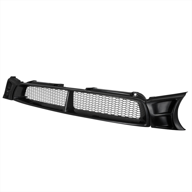 Spec-D 02-03 Subaru  Impreza Wrx Front Grill Black    HG-WRX02JM
