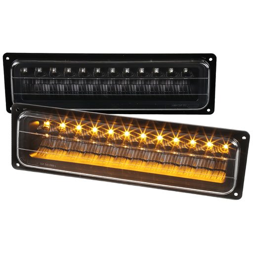 Spec-D 88-94 Chevrolet  C10 Led Bumper Lights LB-C1088JMLED-RS