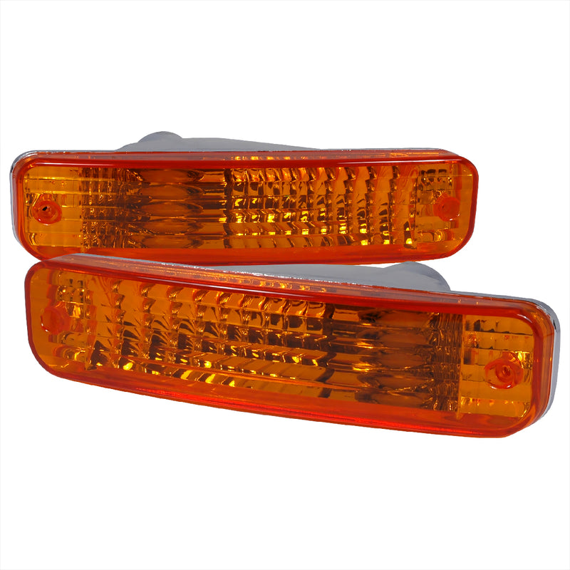 Spec-D 90-91 Acura Integra Bumper Lights Amber    LB-INT90AM-RS
