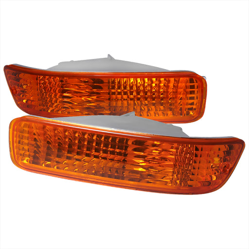 Spec-D 92-93 Acura Integra Bumper Lights Amber    LB-INT92AM-RS