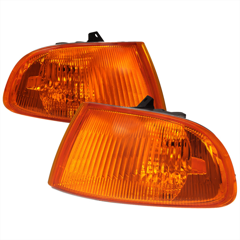 Spec-D 92-95 Honda Civic Corner Lights Amber 2/3 Dr LC-CV923AM-RS