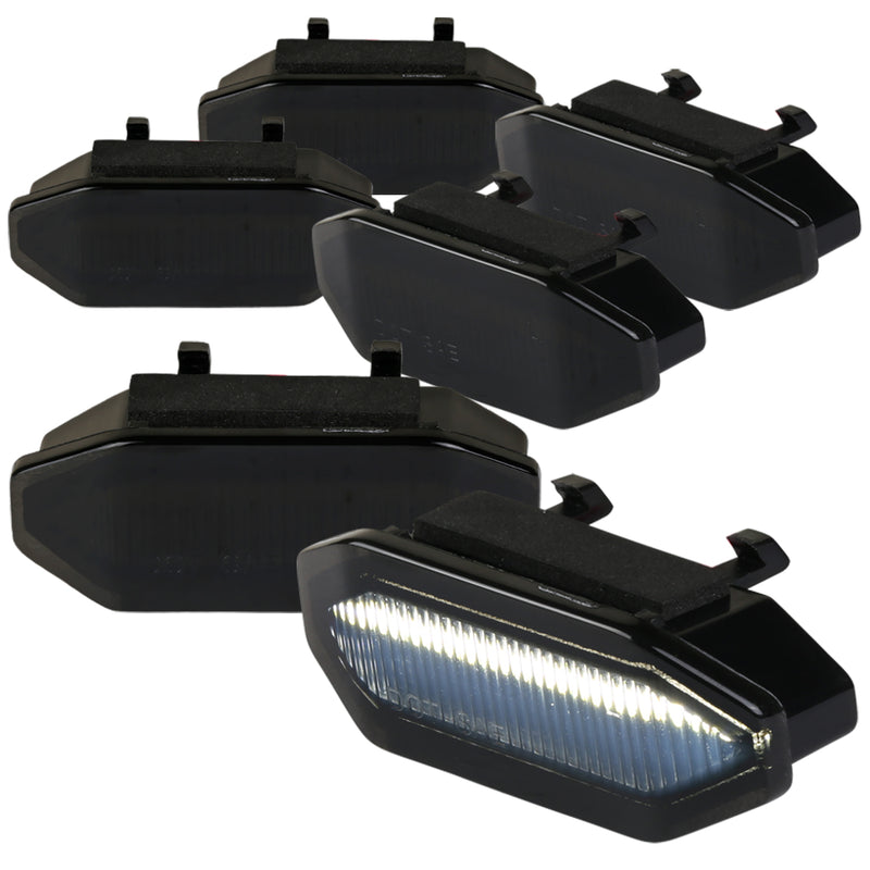 Spec-D 15-17 Ford Mustang Front Grille Light- Smoked LED-MST15GLEDG6-VS