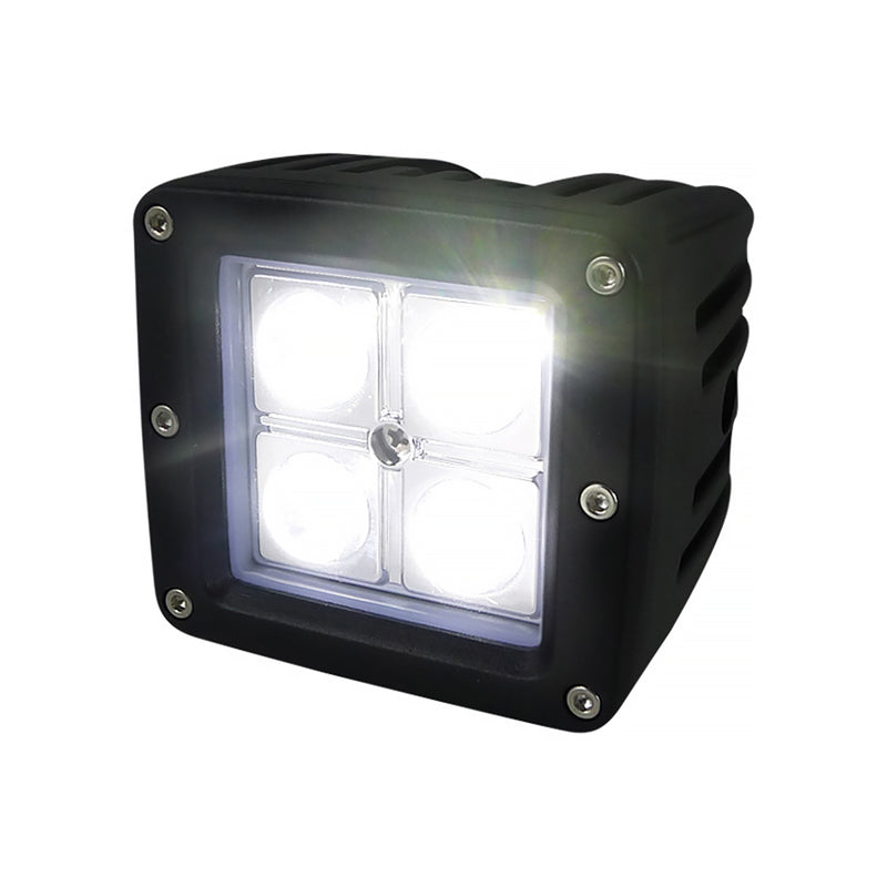 Spec-D 3" 4 Led Work Light Square- Spot Beam Pattern All LF-3204SSQ
