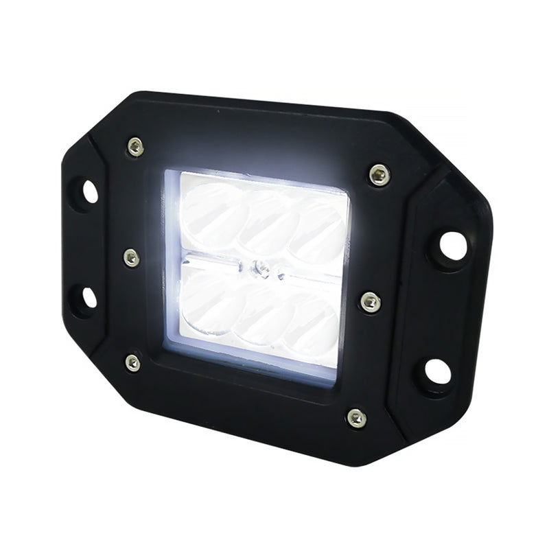 Spec-D 3" Cree Led Work Light Square- Spot Beam Pattern All LF-3806SSQ