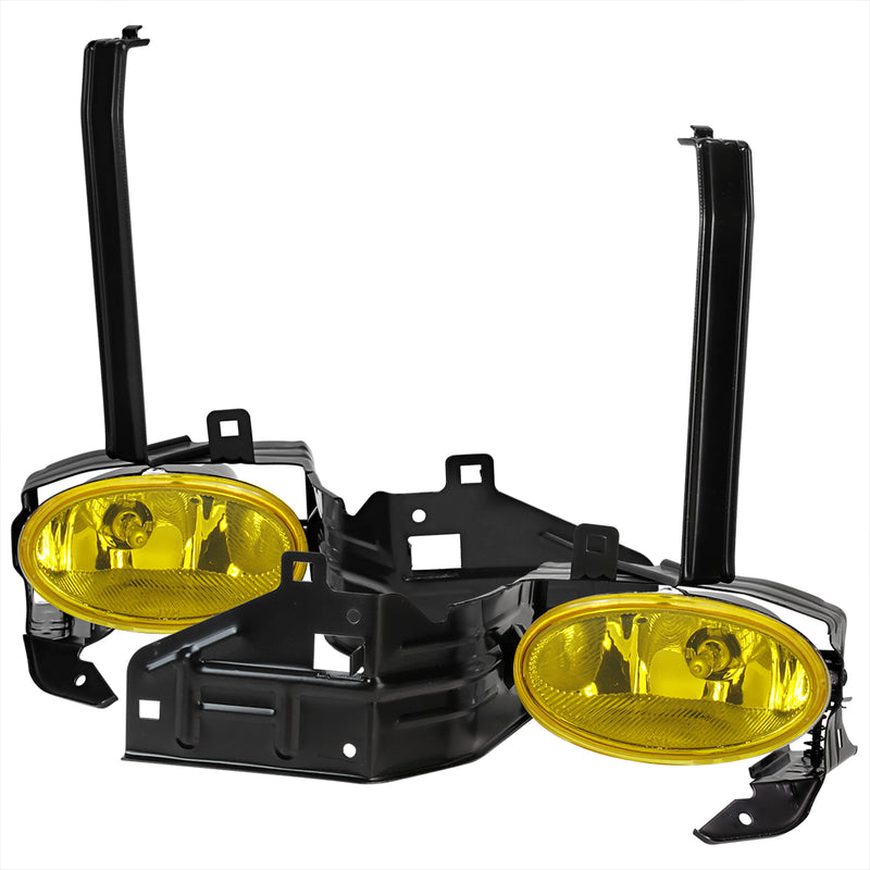 Spec-D 08-10 Honda  Accord  2 Door Coupe Fog Light Yellow LF-ACD082AMOEM-HZ