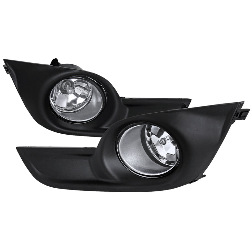 Spec-D 13-15 Nissan Altima Fog Light Kit Clear Lens 4 Door Only With Wiring LF-ALT134COEM-HZ