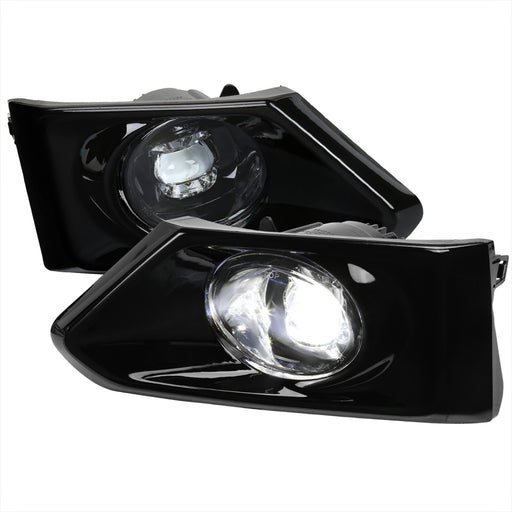 Spec-D 19-Up Nissan Altima Nissan Teana Led Fog Lights With Wiring Kit And Switch - Clear Lens LF-ALT19CLED-HZ
