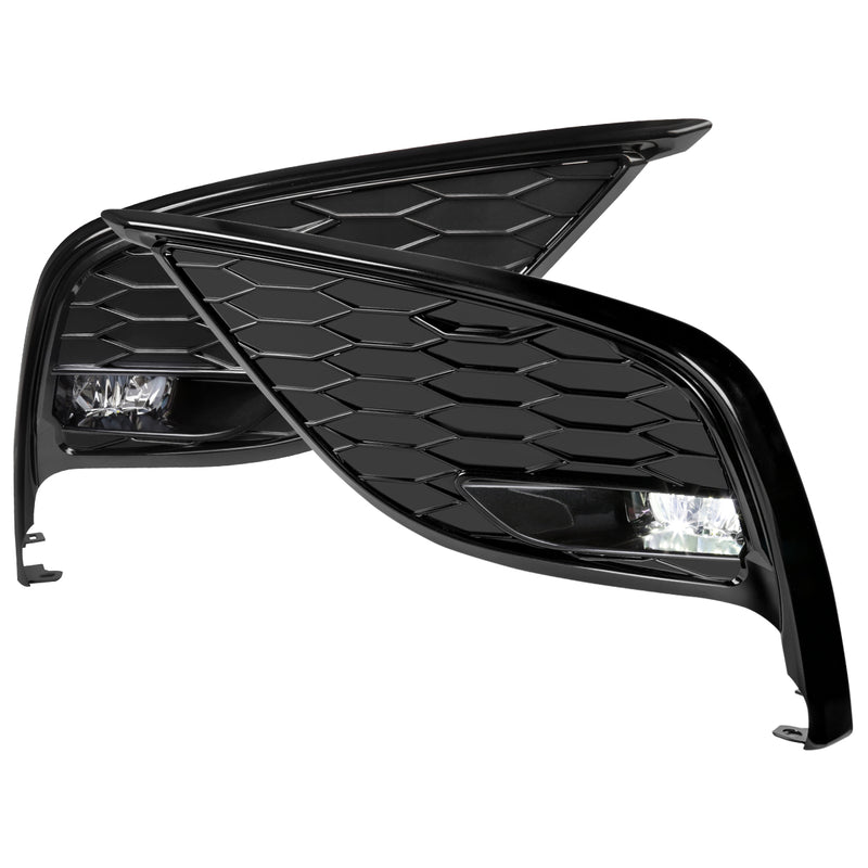 Spec-D 21-23 Toyota Camry Se Oe Style Led Fog Lights Clear Lens LF-CAM21SECLED-DL