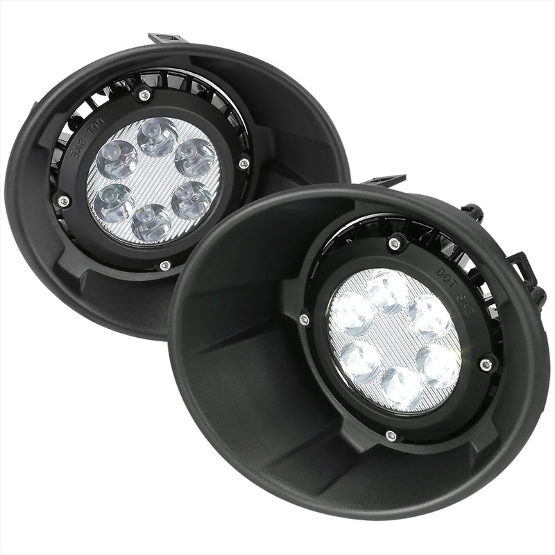 Spec-D 10-13 Chevrolet  Camaro Fog Lights With Clear Lens LF-CMR10CLED-HZ