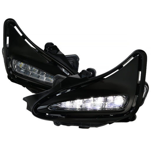 Spec-D 17-Up Toyota Corolla Led Foglights O Not Fit Se Xse And 50Th Edition LF-COR17CLED-DL