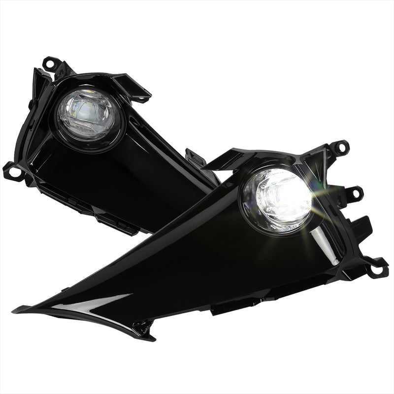 Spec-D 19-Up Toyota Corolla Hatchback - Led Clear Lens Fog Lights LF-COR195COEM-DL