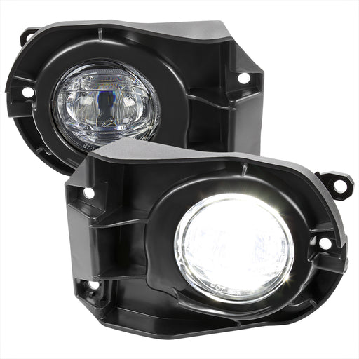 Spec-D 20-22 Toyota Corolla Crossover Led Fog Lights Clear Lens - Oe Wiring And Switch LF-CORX20CLED-DL