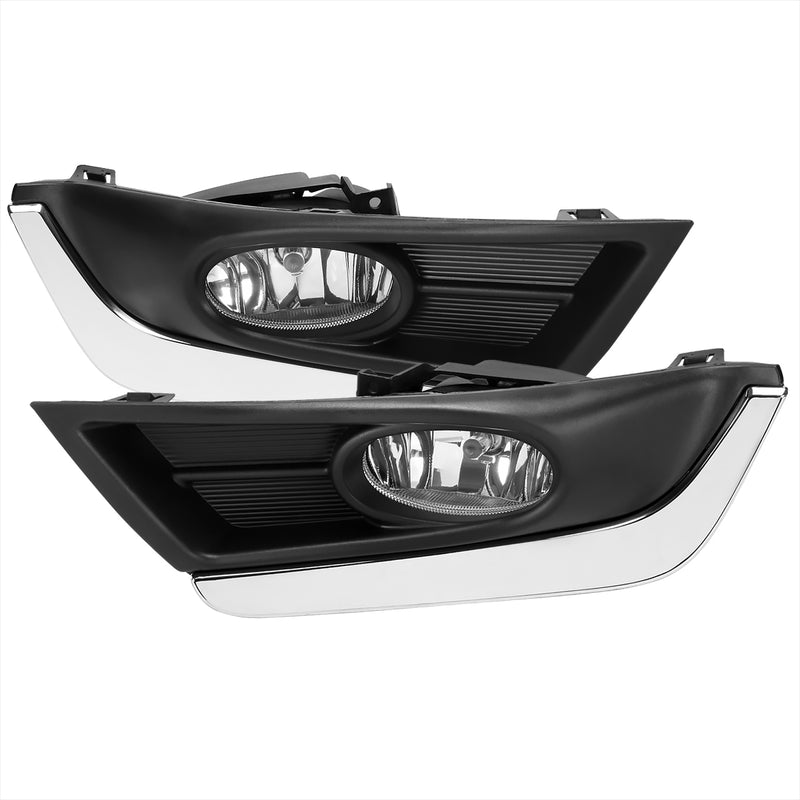 Spec-D 17 Honda Cr-V Fog Lights With Clear Lens LF-CRV17COEM-HZ