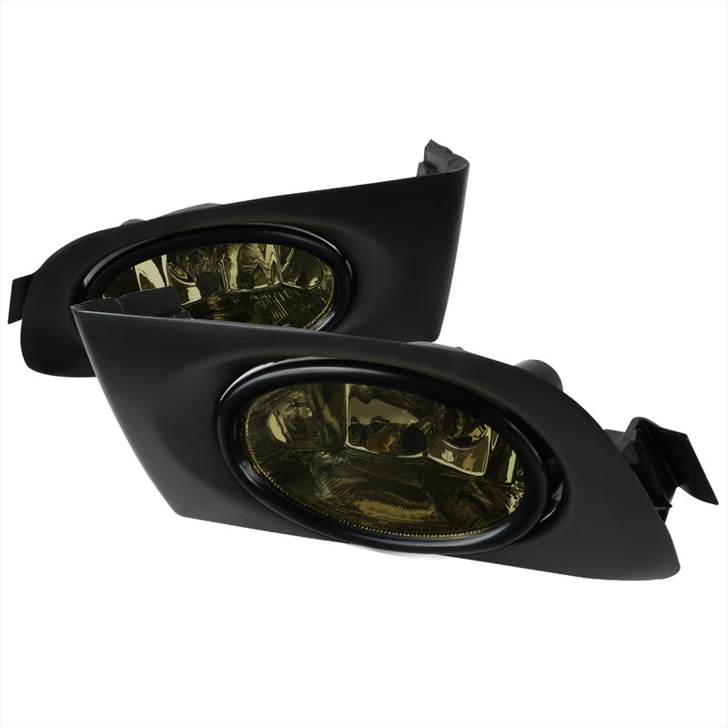 Spec-D 01-03 Honda Civic Fog Lights Smoke LF-CV01GOEM-DL