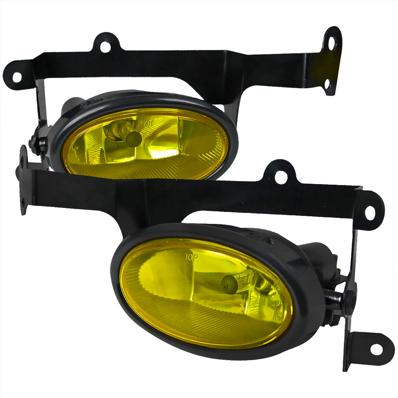 Spec-D 06-08 Honda Civic 2 Door Oem Fog Lights Yellow     LF-CV062AMOEM-RS