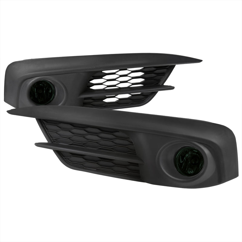 Spec-D 16-17 Honda  Civic 2/4Dr Smoke Bumper Driving Fog Lights W/ Switch+Bulbs LF-CV16GOEM-HZ