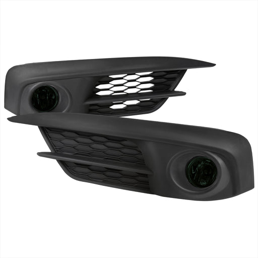 Spec-D 16-17 Honda  Civic 2/4Dr Smoke Bumper Driving Fog Lights W/ Switch+Bulbs LF-CV16GOEM-HZ