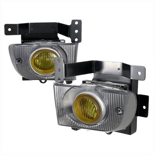 Spec-D 92-95 Honda Civic 3 Door Oem Foglights Yellow      LF-CV924AMOEM