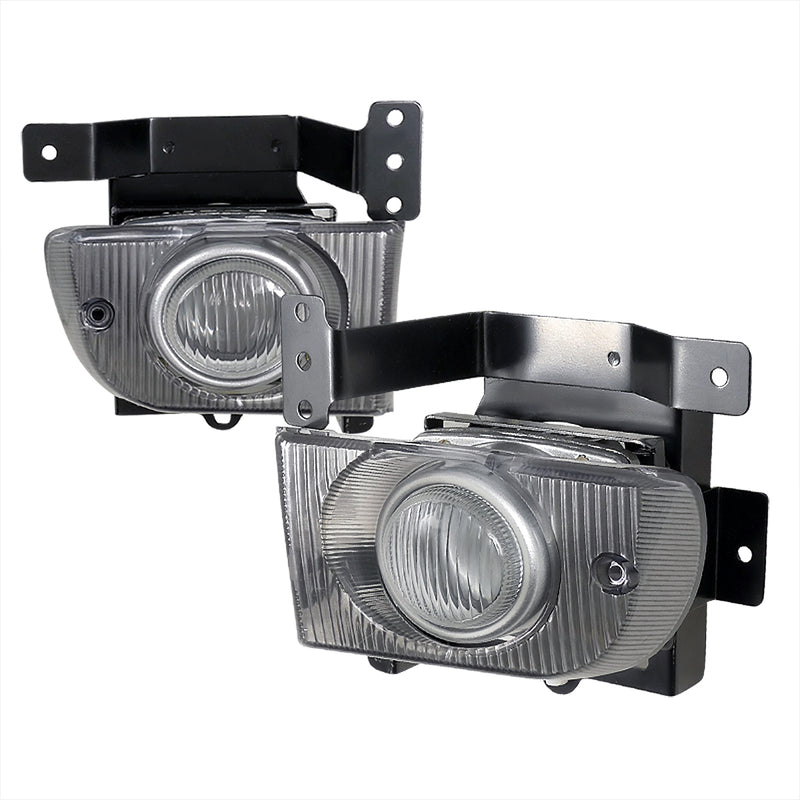 Spec-D 92-95 Honda  Civic  Oem Fog Light Kit Clear Lens 4Dr Model Only  LF-CV924OEM