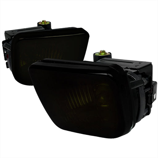 Spec-D 96-98 Honda Civic Oem Clear Fog Lights Smoke     LF-CV96G-WJ