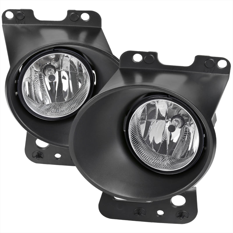 Spec-D 06-08 Ford F150 Fog Lights With Wiring Kit And Switch - Clear Lens LF-F15006COEM-HZ