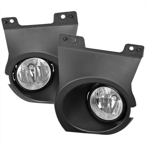Spec-D 11-14 Ford F150 Fog Lights With Wiring Kit And Switch - Clear Lens LF-F15011COEM-HZ