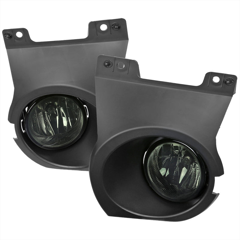 Spec-D 11-14 Ford F150 Fog Lights With Wiring Kit And Switch - Smoked Lens LF-F15011GOEM-HZ