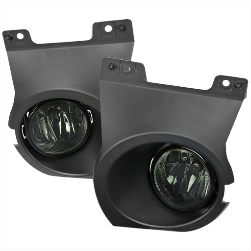 Spec-D 11-14 Ford F150 Fog Lights With Wiring Kit And Switch - Smoked Lens LF-F15011GOEM-HZ