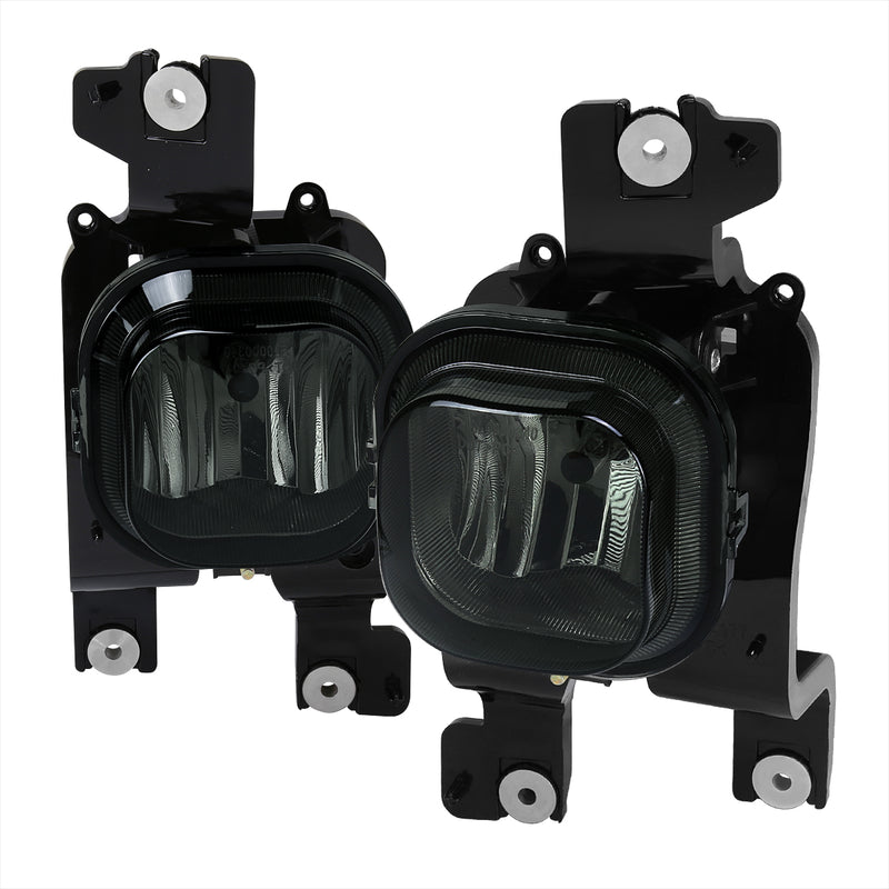 Spec-D 08-10 Ford F250 Super Duty Fog Lights With Smoked Lens And Harness Kit With Switch LF-F25008G-HZ