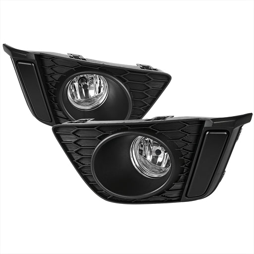 Spec-D 15-16 Honda Fit Clear Fog Lights Without Wiring Kit LF-FIT15COEM-DL