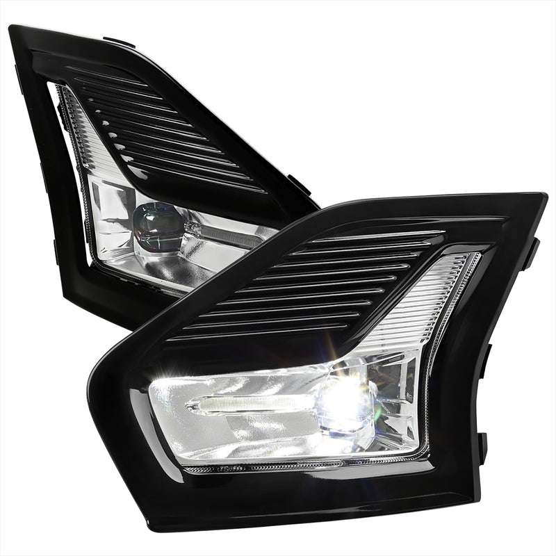 Spec-D 19-20 Ford Mondeo Fusion Sedan Led Fog Lights - Universal Wiring And Switch -Color Temperature 6500-7500K 900 Lumens LF-FUS19CLED-DL