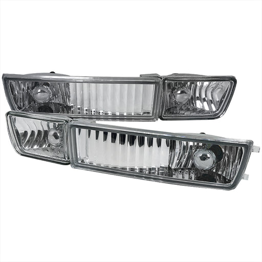 Spec-D 93-98 Volkswagen Jetta Oem Style Fog Light Clear     LF-GLF93-TM