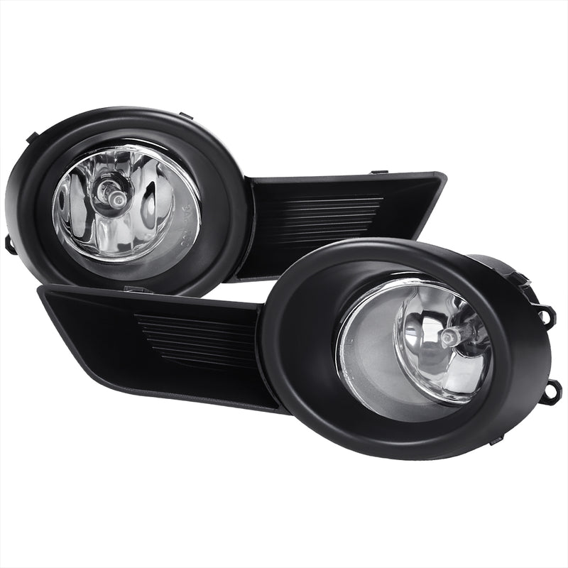 Spec-D 08-11 Toyota Highlander Fog Light- Clear LF-HLDR08COEM-V2-HZ
