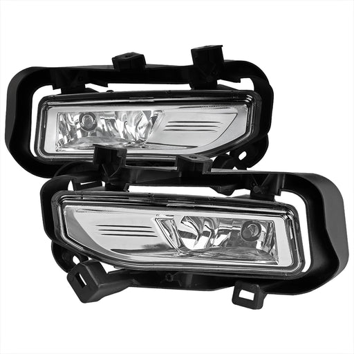 Spec-D 17-18 Nissan Kicks Fog Driving Bumper Lights Lamps+H8 Bulbs+Switch Pair LF-KCK17COEM-HZ