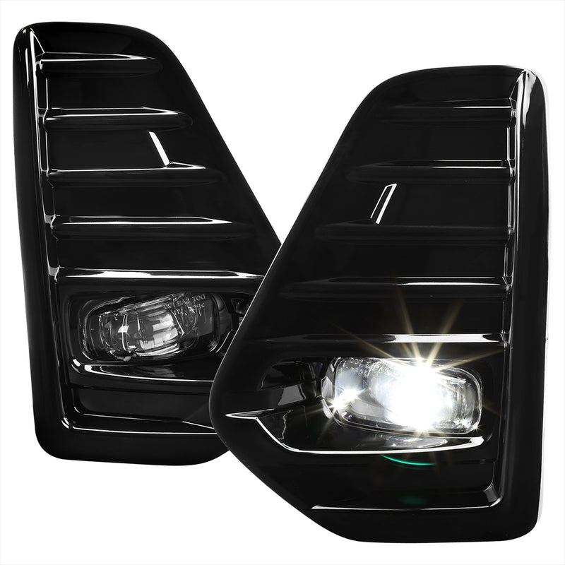 Spec-D 21-22 Nissan Kicks Led Fog Lights Clear Lens - Oe Wiring And Switch - Color Temperature 6500-7500K - 1000 Lumen LF-KCK21CLED-DL