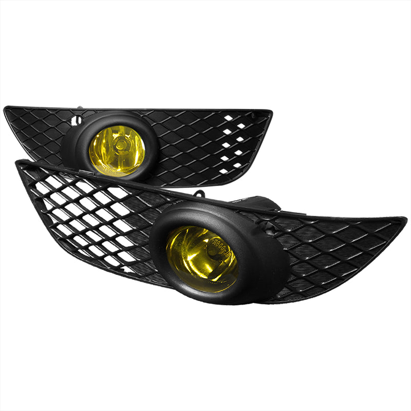 Spec-D 07-10 Mitsubishi Lancer Oem Style Fog Lights Yellow  LF-LAN08AMOEM