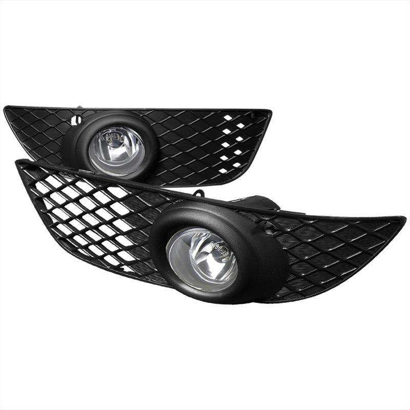 Spec-D 07-10 Mitsubishi Lancer Oem Style Fog Lights Clear     LF-LAN08OEM
