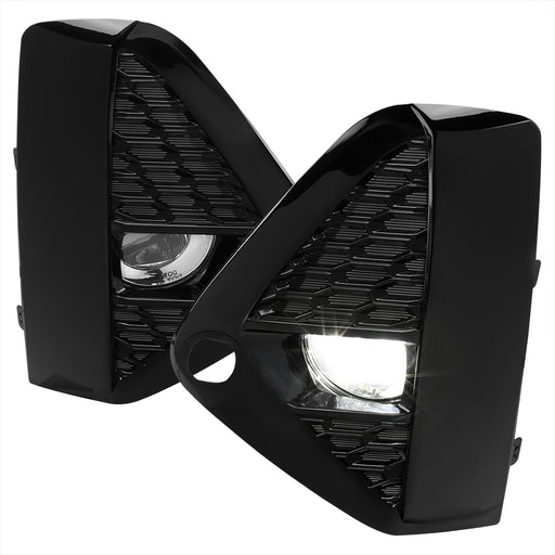 Spec-D 19-21 Nissan Murano Led Fog Lights With Chrome Housing Clear Lens - Uses Oe Wiring And Switch LF-MUR19CLED-DL