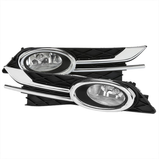 Spec-D 14-15 Honda  Odyssey Clear Lens Fog Light LF-ODSY14COEM-HZ