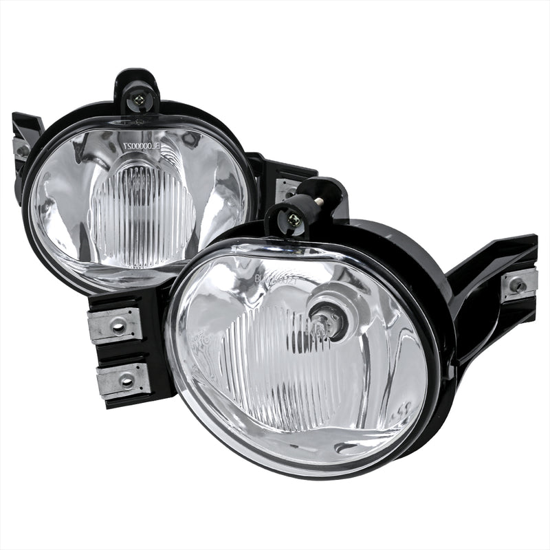 Spec-D 02-06 Dodge Ram Clear Fog Light Kit Without Wiring LF-RAM02COEM-HZ