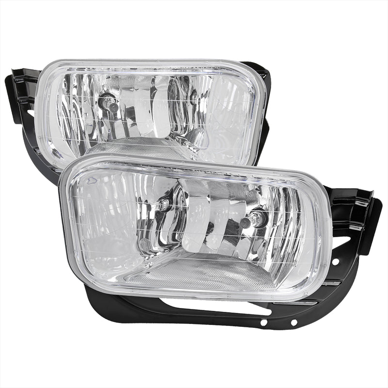 Spec-D 09-12 Dodge Ram 10-17 2500 3500 Fog Lights With Metal Bracket - Clear Lens LF-RAM0915COEM-V2-HZ