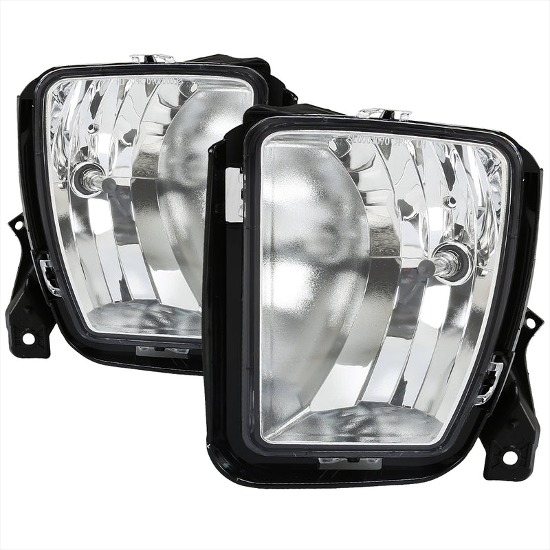 Spec-D 13-18 Dodge Ram 1500 Pickup Clear Bumper Driving Fog Lights W/ Switch LF-RAM1315COEM-HZ