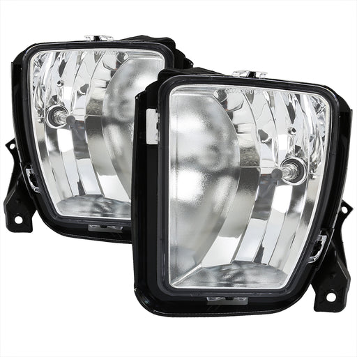 Spec-D 13-18 Dodge Ram 1500 Pickup Clear Bumper Driving Fog Lights W/ Switch LF-RAM1315COEM-HZ
