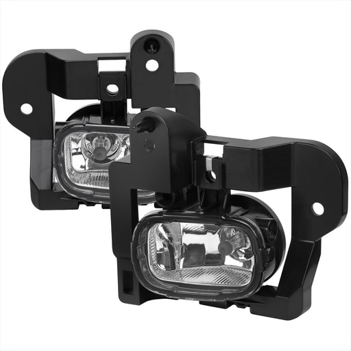 Spec-D 21-22 Nissan Rogue X-Tral Frontier Fog Light Clear Lens - Oe Wiring And Switch LF-RGE21COEM-DL